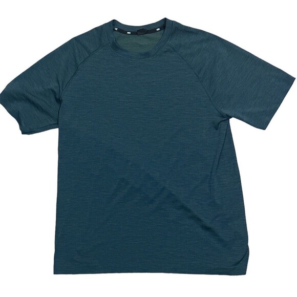 RHONE Men’s‎ Active Shirt Blue Green $78 MSRP See Pics For Size  EUC - Picture 5 of 5